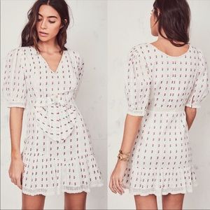 Loveshackfancy Lena Dress, Garden Multi, size XS